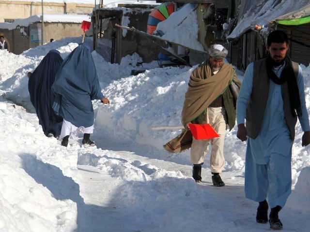 افغانستان؛ جما دینے والی سردی میں ہلاکتوں کی تعداد 150 ہوگئی