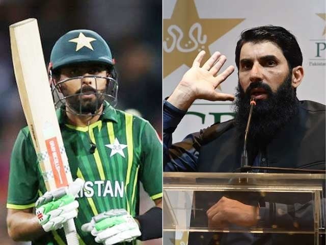 بابراعظم ورلڈ کلاس کھلاڑی ہے، مصباح کپتان کے دفاع میں سامنے آگئے
