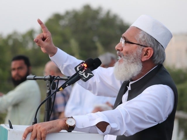 سراج الحق کا عمران خان، شاہ محمود کی سزا پر شدید افسوس کا اظہار