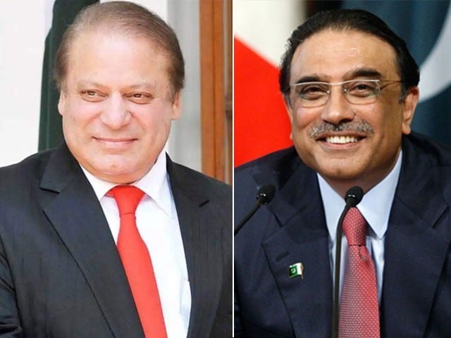 حکومت سازی کیلیے نوازشریف اورآصف زرداری کی آج جاتی امرا میں ملاقات کا امکان