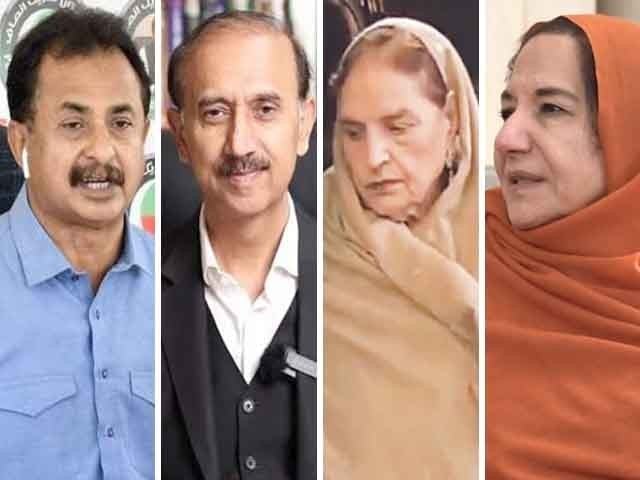 قیصرہ الہٰی، ریحانہ ڈار، شعیب شاہین، حلیم عادل شیخ نے انتخابی نتائج چیلنج کردیے