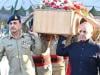 احتجاج کے دوران شہید 3 اہلکاروں کی نمازجنازہ ادا، وزیراعظم اور آرمی چیف کی شرکت
