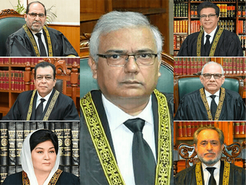 آرمی ایکٹ کے مطابق گٹھ جوڑ ثابت ہونے پر ملٹری ٹرائل ہو سکتا ہے ، سپریم کورٹ