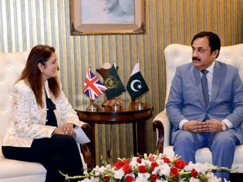 قائم مقام چیئرمینسینیٹ کی برطانوی تاجروں کو پاکستان میں سرمایہ کاری کی دعوت