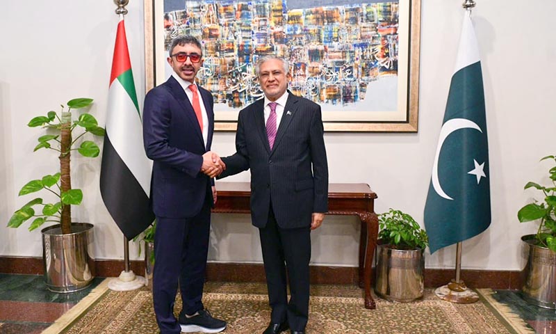 پاکستان اور متحدہ عرب امارات کے درمیان مختلف مفاہمتی یادداشتوں پر دستخط