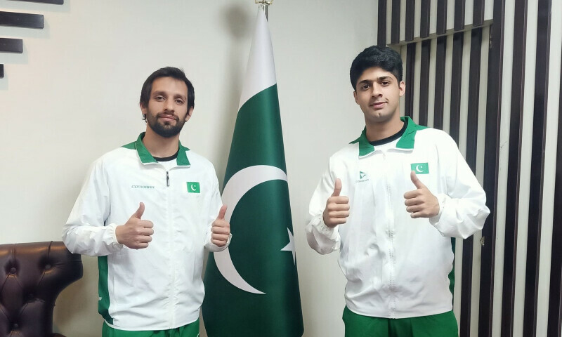 ایشین ڈبلز سکواش چیمپئن شپ: پاکستان کے نور زمان اور ناصر اقبال فائنل میں پہنچ گئے