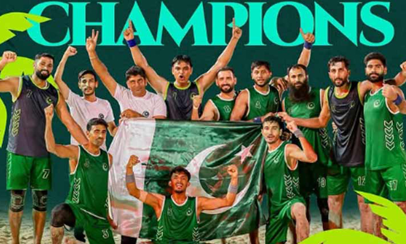 پاکستان نے کامن ویلتھ بیچ ہینڈ بال چیمپئن شپ جیت لی