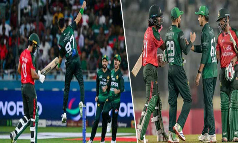 پاکستان بنگلہ دیش کو ہرا کر ایشیا کپ کے فائنل میں پہنچ گیا،اتوار کو بھارت سے کر کٹ کی تیسری جنگ