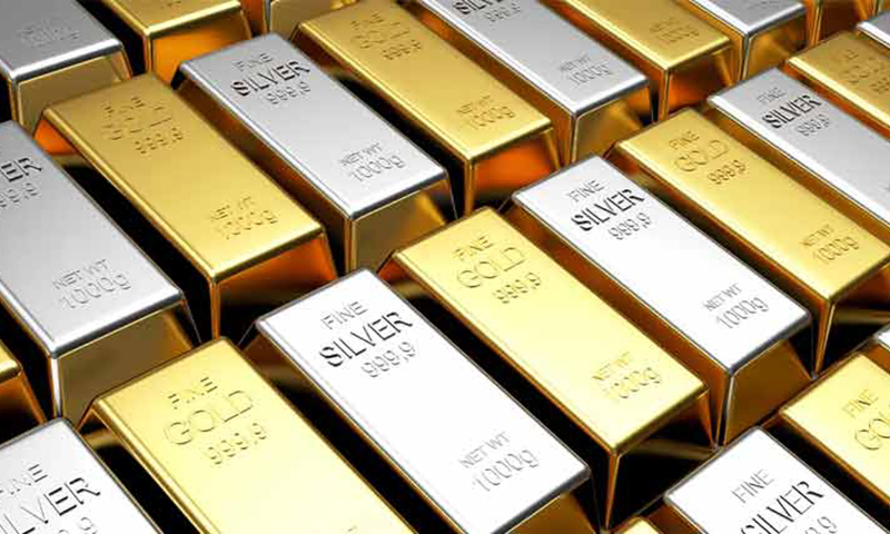 ملک بھر میں سونے اور چاندی کی قیمتوں میں کمی