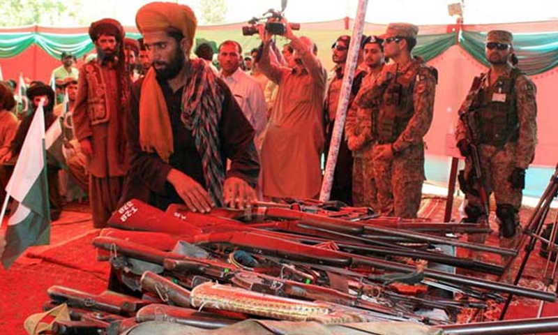 آپریشن ردّالفتنہ کے نمایاں اثرات، بدنام دہشت گردوں نے ہتھیار ڈال دیئے