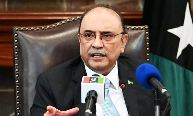 عالمی برادری مقبوضہ کشمیر اور فلسطین میں مشترکہ ذمہ داری نبھائے: صدر آصف زرداری