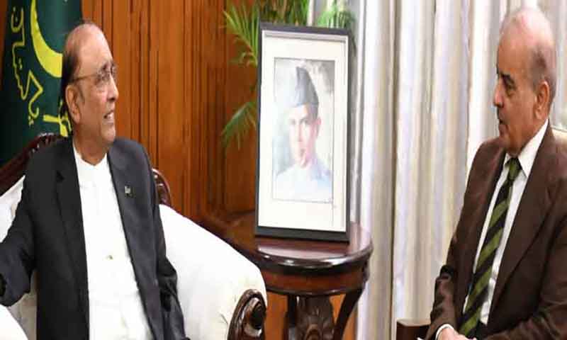 صدر مملکت سے وزیراعظم کی ملاقات، امریکہ ایران مذاکرات کی پیشرفت بارے بریفنگ